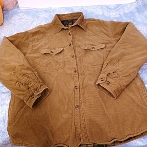 Arrow Fleece Linen Corduroy Heater Men's Jacket Size Medium